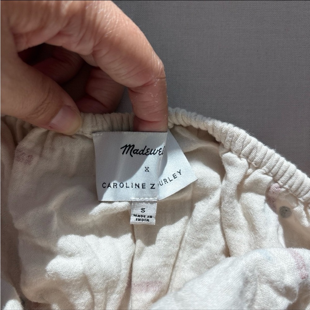 Madewell x Caroline Z Hurley Crop Top Only - Picture 7 of 9